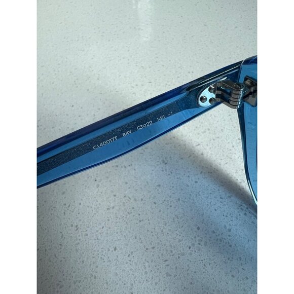 CELINE 40017I color blue heavenly round sunglasses - Picture 9 of 10